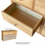 Como 7 Drawer Chest of Drawers